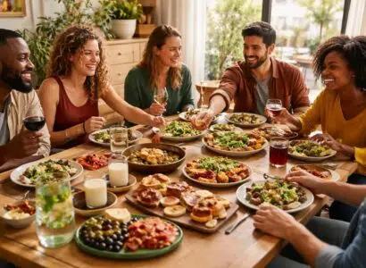 découvrez des idées originales pour savourer un repas convivial entre amis facilement et rendre vos moments ensemble inoubliables.