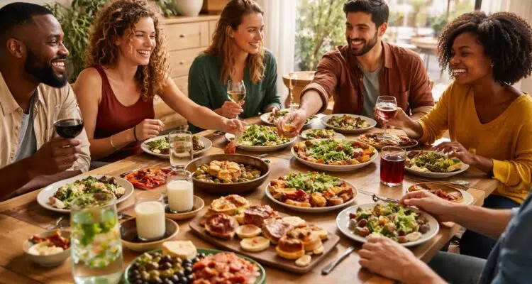 découvrez des idées originales pour savourer un repas convivial entre amis facilement et rendre vos moments ensemble inoubliables.