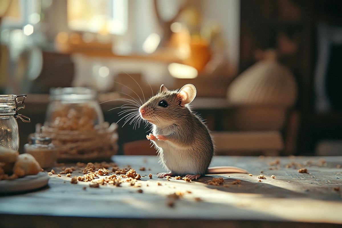 Souris qui rentre dans la maison : signification dans le monde du rêve