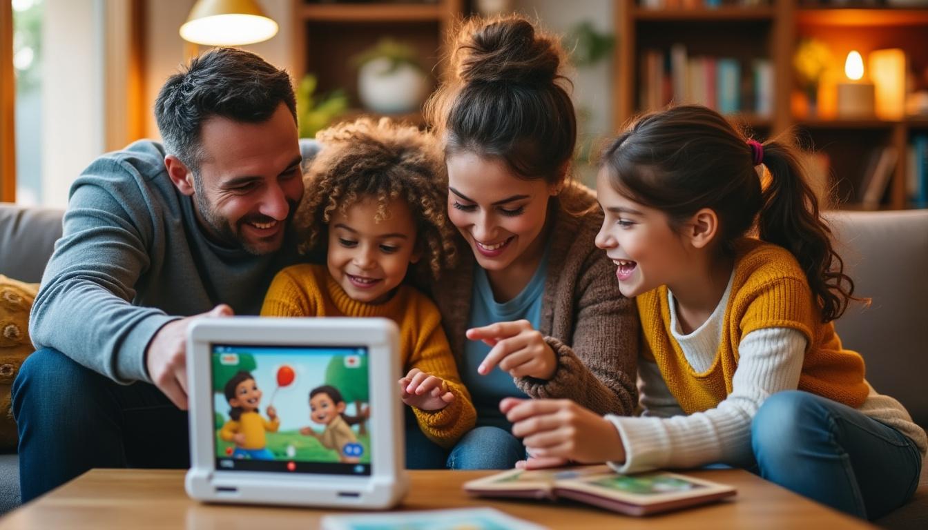 découvrez la tablette tactile pour enfant by gulli, équipée de la technologie kurio, idéale pour allier apprentissage et divertissement. offrez à vos enfants une expérience éducative ludique et interactive qui stimule leur créativité tout en les amusant.