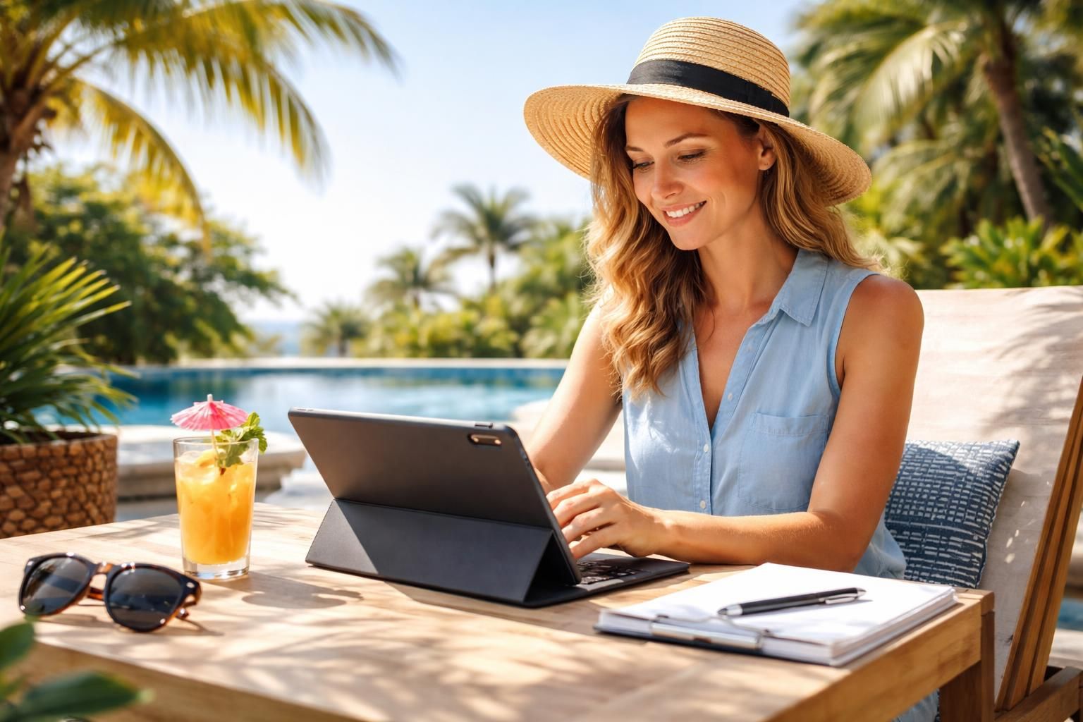 découvrez comment rester productif en télétravail pendant vos vacances grâce à une tablette tactile, alliant flexibilité et performance où que vous soyez.