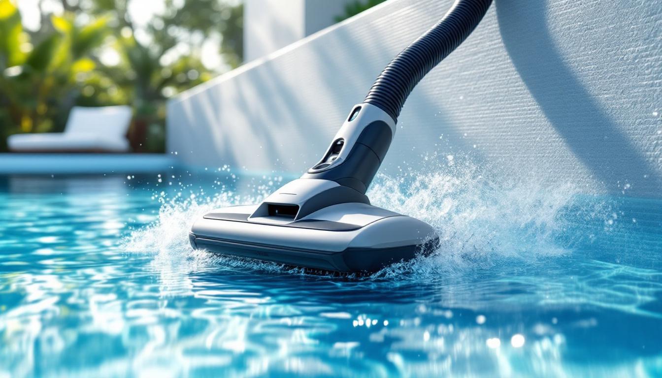 découvrez nos 5 meilleures astuces pour optimiser l'utilisation de votre aspirateur de piscine et assurer un nettoyage efficace du fond et des parois.
