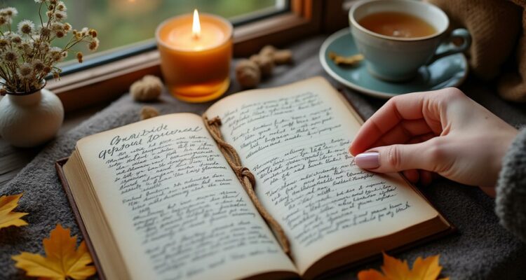 découvrez comment créer un journal de gratitude et de positivité pour cultiver une douce pensée au quotidien et améliorer votre bien-être mental.