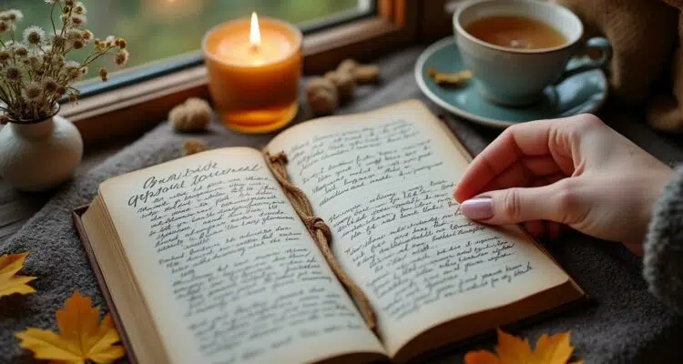 découvrez comment créer un journal de gratitude et de positivité pour cultiver une douce pensée au quotidien et améliorer votre bien-être mental.