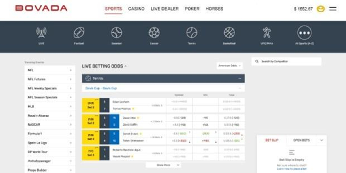 bookmakers en ligne