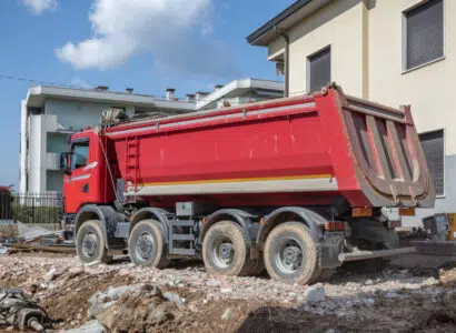 camion à benne