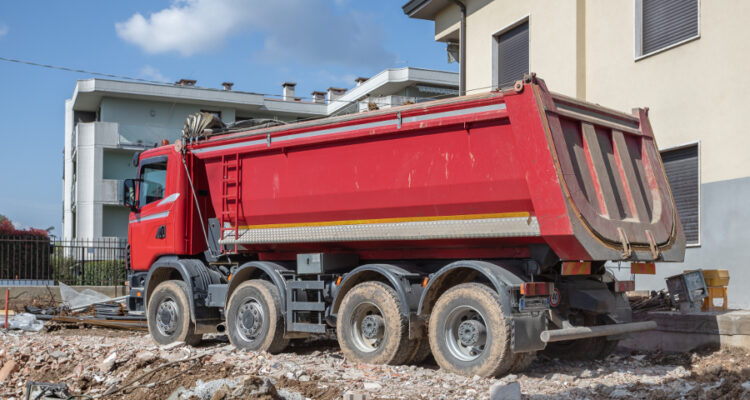 camion à benne