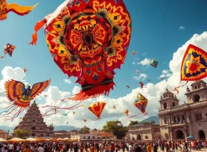 cerfs-volants géants de Sumpango