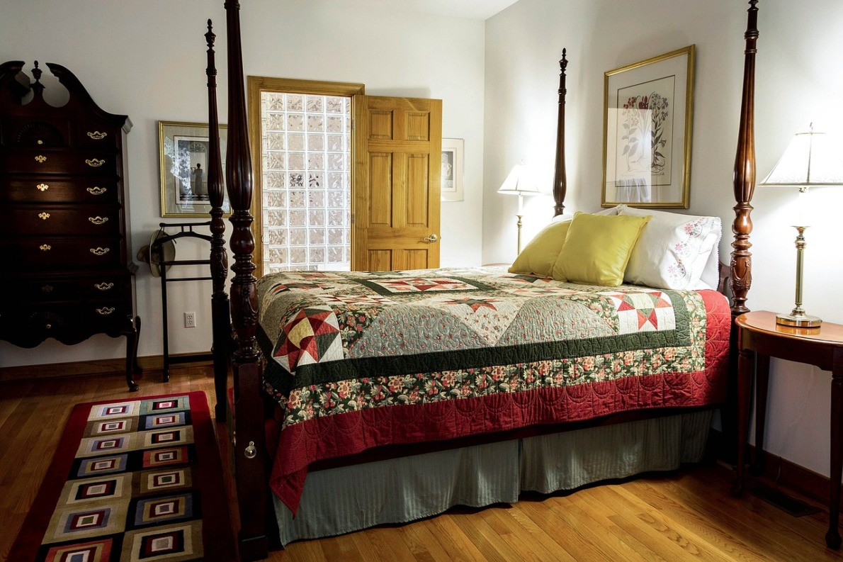 coussin en patchwork