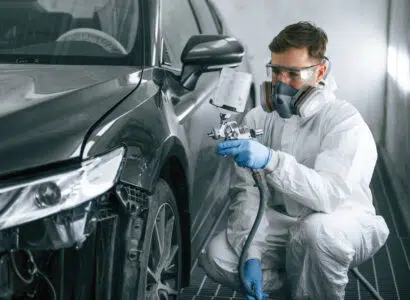 points sur peinture auto