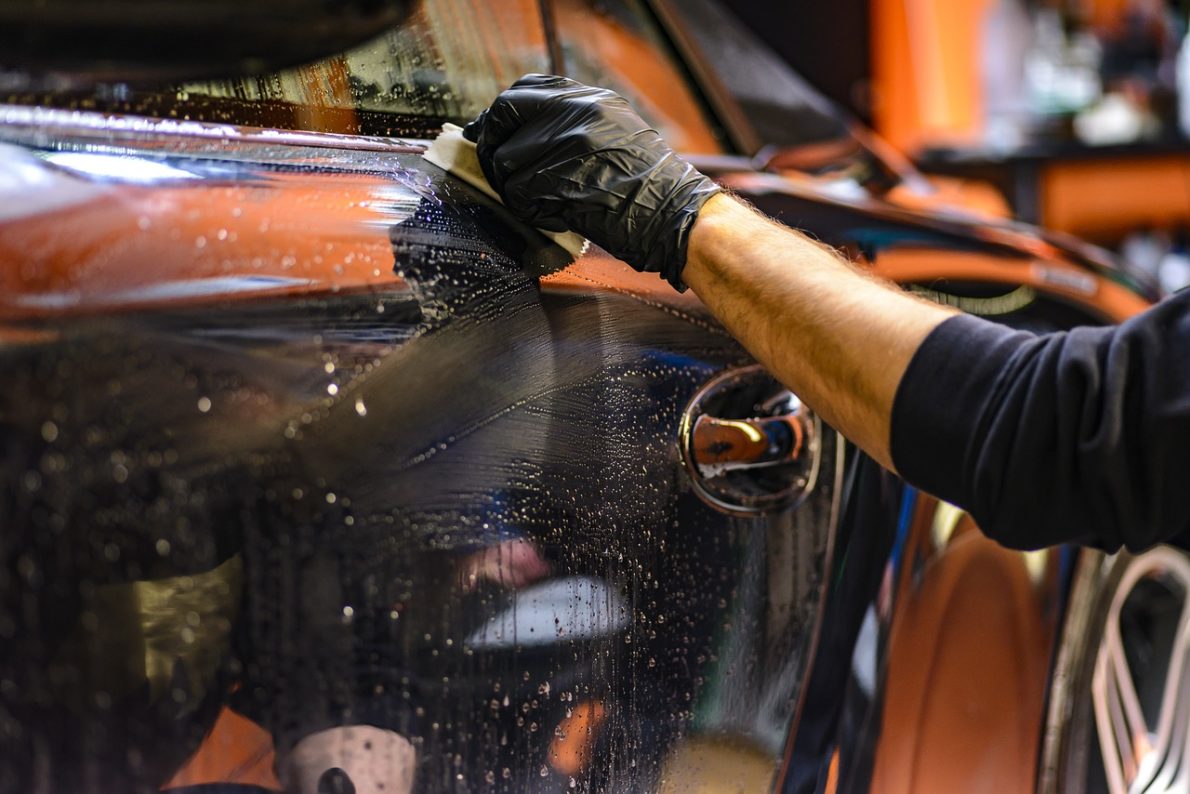 Polish sur voiture