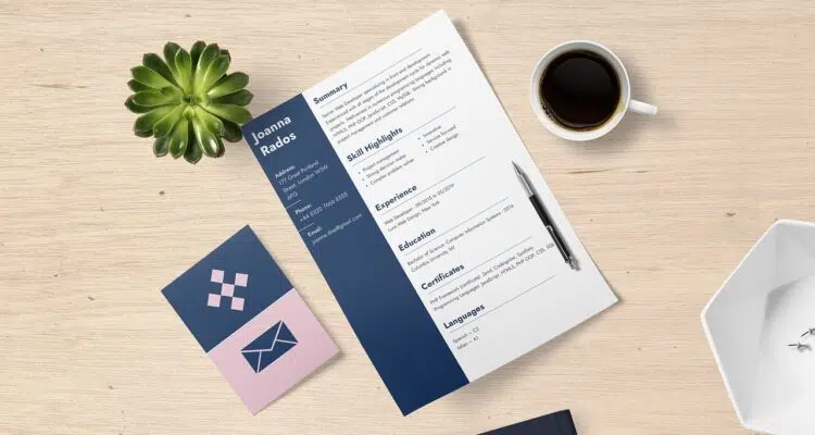rédiger CV