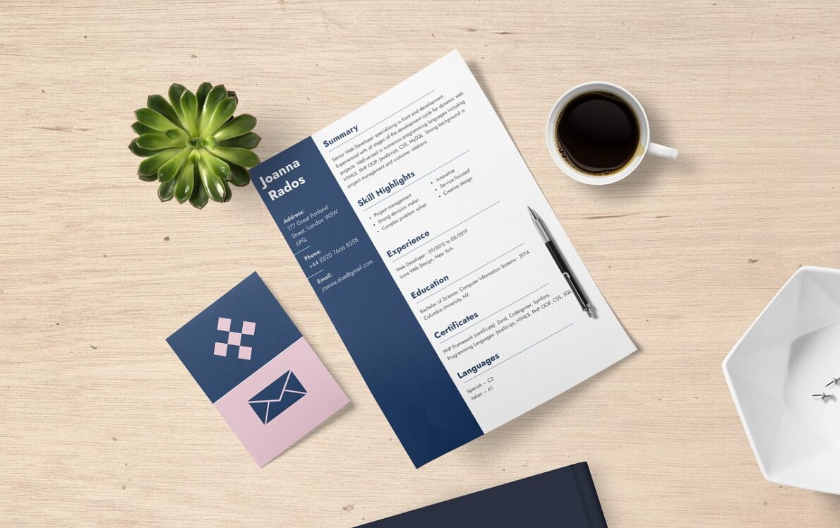 rédiger CV