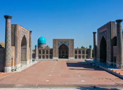 route de la soie en Ouzbékistan