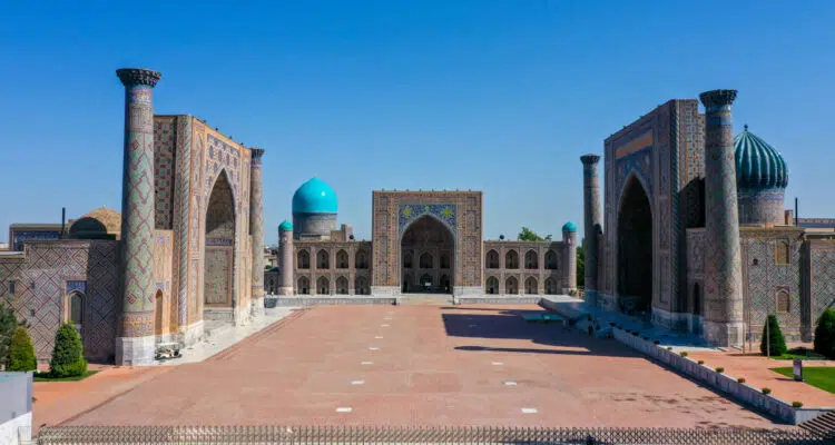 route de la soie en Ouzbékistan