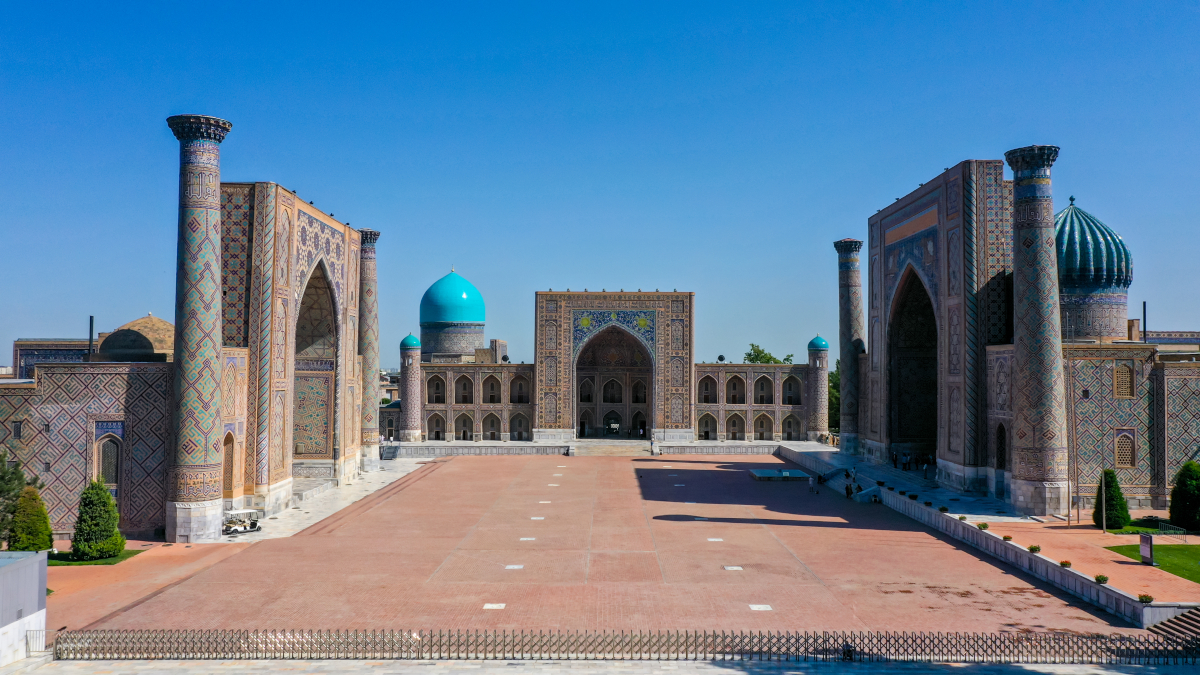 route de la soie en Ouzbékistan