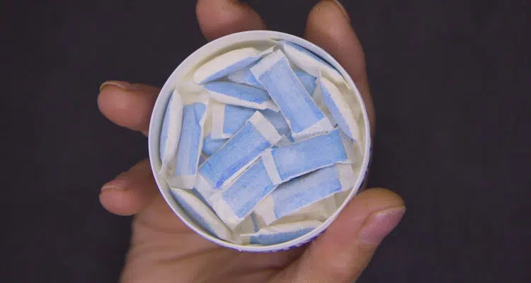 sachet de nicotine