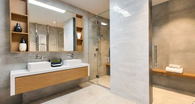 salle de bain propre