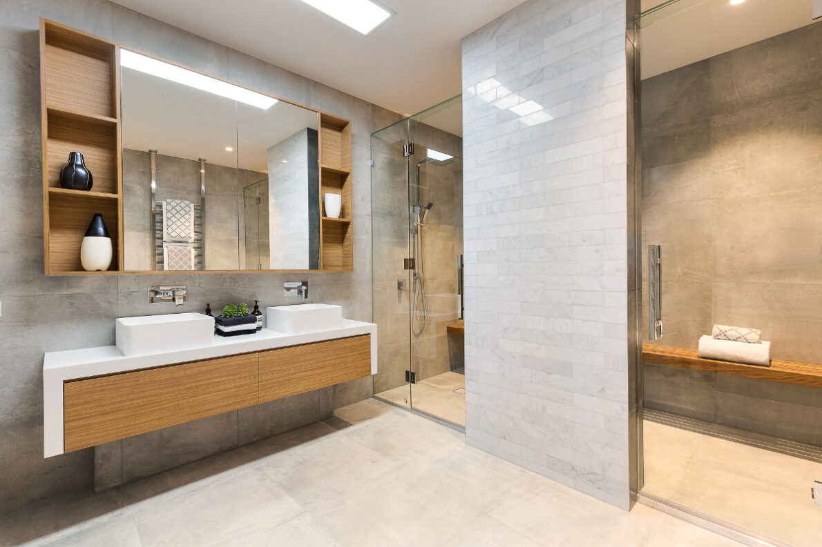 salle de bain propre