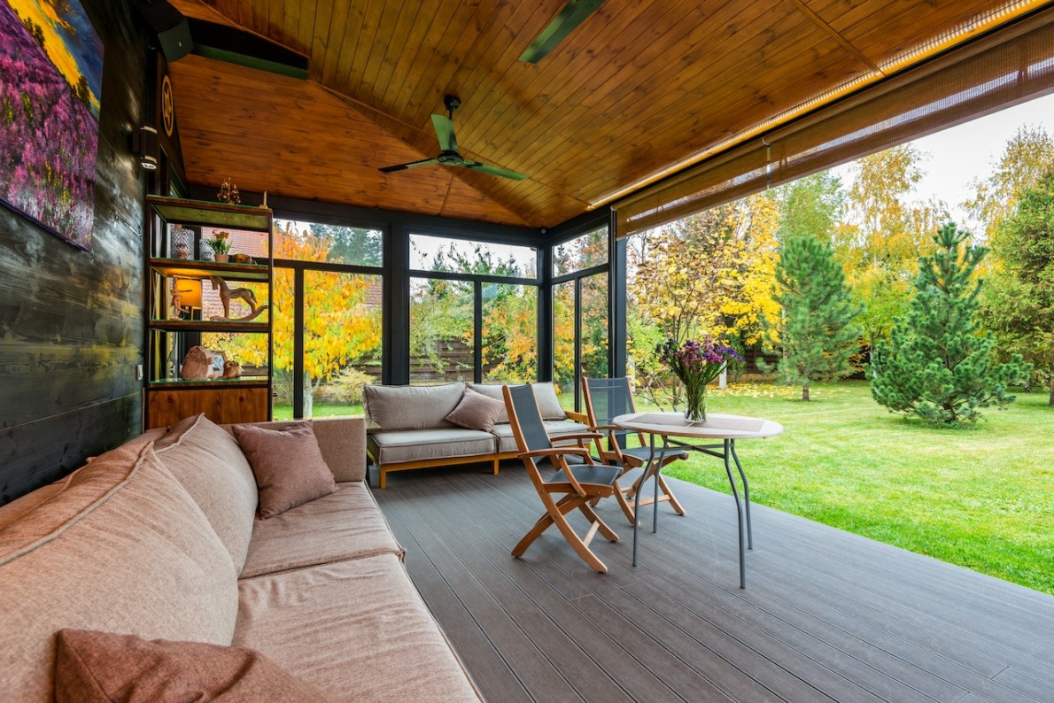 terrasse en bois composite