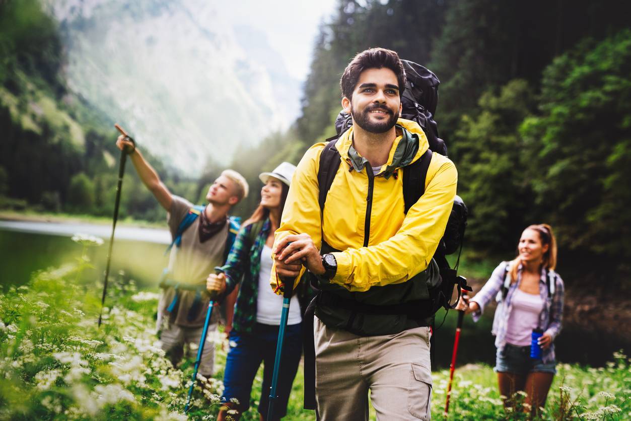 randonnée veste vêtement sport montagne