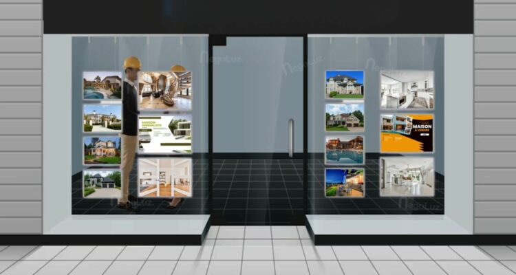 vitrine immobiliers