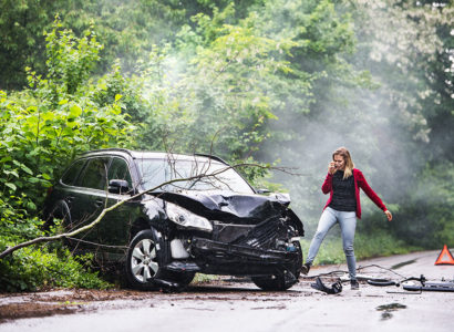 voiture accidentée