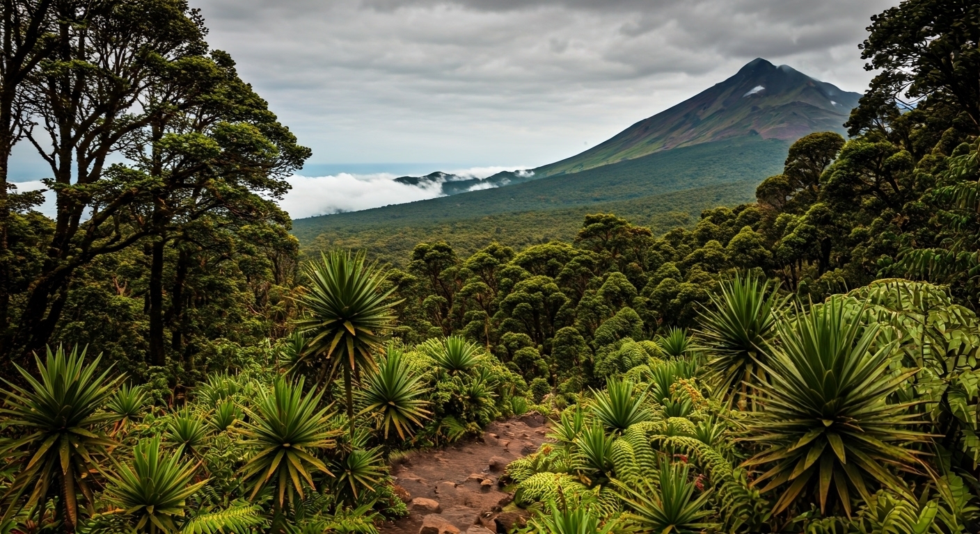 volcan endormi